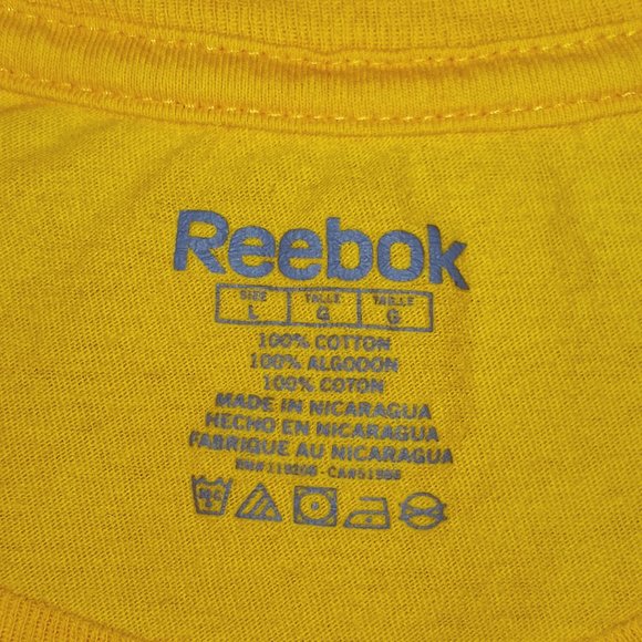 T Shirt NHL Boston Bruins 2016 Winter Classic Foxboro Reebok Adult Size L Large - Picture 4 of 4